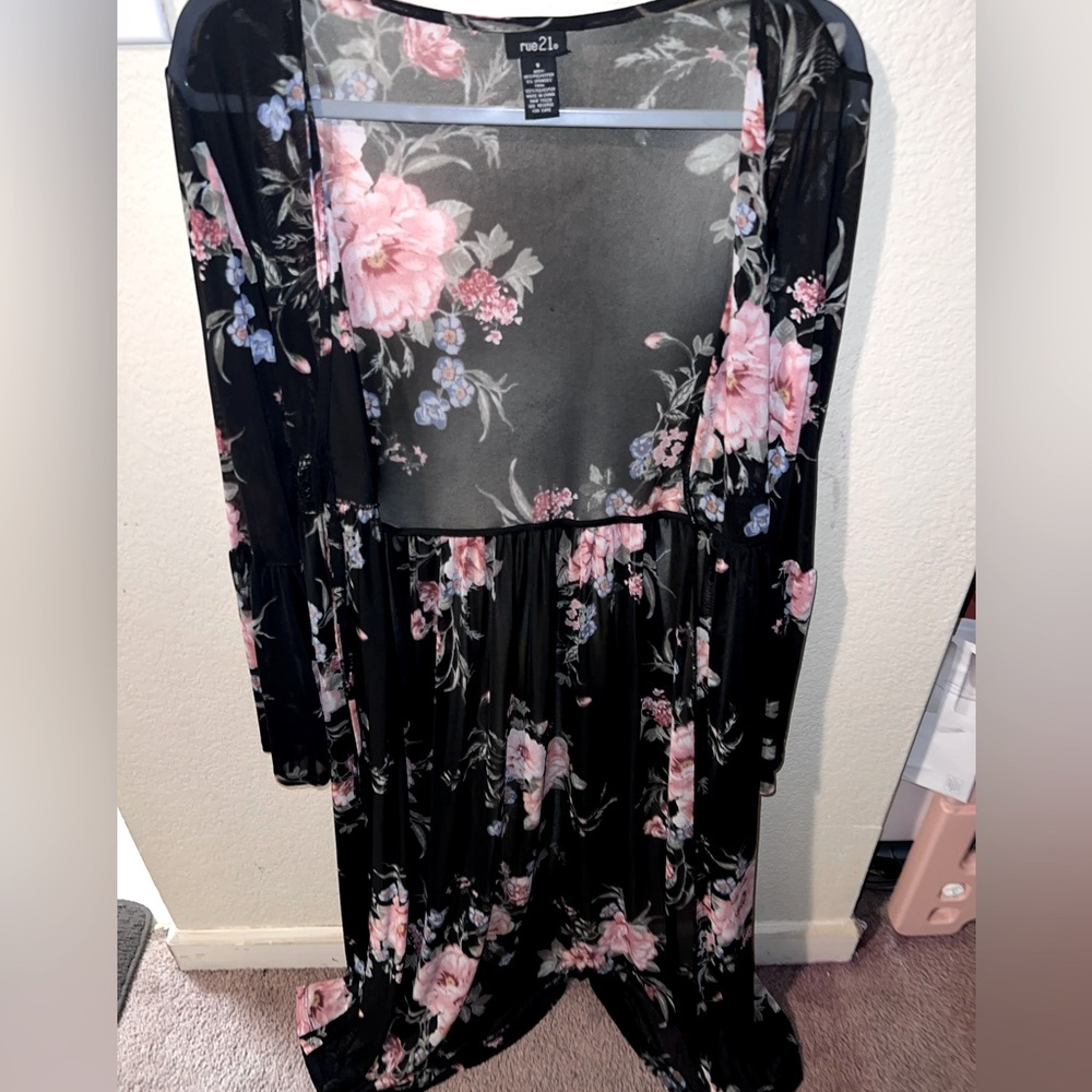 Flower cardigan